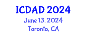 International Conference on Dementia and Alzheimer's Disease (ICDAD) June 13, 2024 - Toronto, Canada