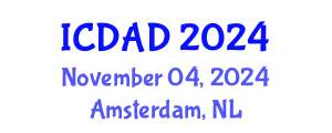 International Conference on Dementia and Alzheimer's Disease (ICDAD) November 04, 2024 - Amsterdam, Netherlands