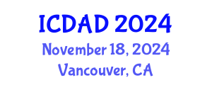 International Conference on Dementia and Alzheimer's Disease (ICDAD) November 18, 2024 - Vancouver, Canada