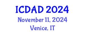 International Conference on Dementia and Alzheimer's Disease (ICDAD) November 11, 2024 - Venice, Italy