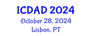 International Conference on Dementia and Alzheimer's Disease (ICDAD) October 28, 2024 - Lisbon, Portugal