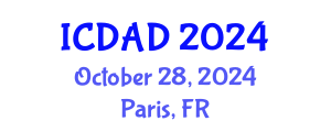 International Conference on Dementia and Alzheimer's Disease (ICDAD) October 28, 2024 - Paris, France