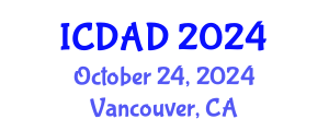 International Conference on Dementia and Alzheimer's Disease (ICDAD) October 24, 2024 - Vancouver, Canada