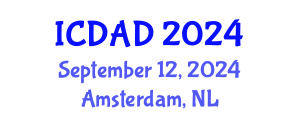 International Conference on Dementia and Alzheimer's Disease (ICDAD) September 12, 2024 - Amsterdam, Netherlands