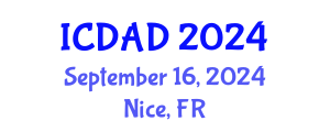 International Conference on Dementia and Alzheimer's Disease (ICDAD) September 16, 2024 - Nice, France