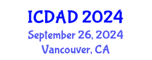 International Conference on Dementia and Alzheimer's Disease (ICDAD) September 26, 2024 - Vancouver, Canada