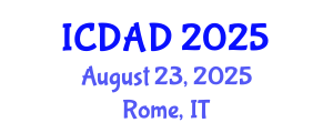 International Conference on Dementia and Alzheimer's Disease (ICDAD) August 23, 2025 - Rome, Italy