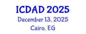 International Conference on Dementia and Alzheimer's Disease (ICDAD) December 13, 2025 - Cairo, Egypt