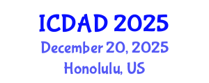 International Conference on Dementia and Alzheimer's Disease (ICDAD) December 20, 2025 - Honolulu, United States