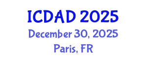International Conference on Dementia and Alzheimer's Disease (ICDAD) December 30, 2025 - Paris, France