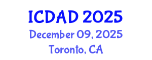 International Conference on Dementia and Alzheimer's Disease (ICDAD) December 09, 2025 - Toronto, Canada