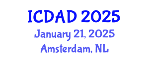 International Conference on Dementia and Alzheimer's Disease (ICDAD) January 21, 2025 - Amsterdam, Netherlands