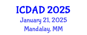 International Conference on Dementia and Alzheimer's Disease (ICDAD) January 21, 2025 - Mandalay, Myanmar