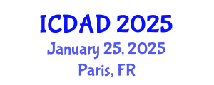 International Conference on Dementia and Alzheimer's Disease (ICDAD) January 25, 2025 - Paris, France