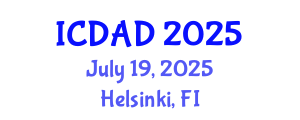 International Conference on Dementia and Alzheimer's Disease (ICDAD) July 19, 2025 - Helsinki, Finland