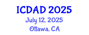 International Conference on Dementia and Alzheimer's Disease (ICDAD) July 12, 2025 - Ottawa, Canada