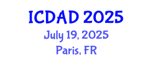 International Conference on Dementia and Alzheimer's Disease (ICDAD) July 19, 2025 - Paris, France