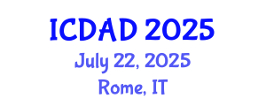 International Conference on Dementia and Alzheimer's Disease (ICDAD) July 22, 2025 - Rome, Italy