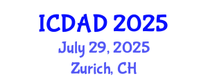 International Conference on Dementia and Alzheimer's Disease (ICDAD) July 29, 2025 - Zurich, Switzerland