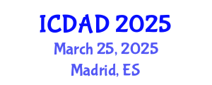 International Conference on Dementia and Alzheimer's Disease (ICDAD) March 25, 2025 - Madrid, Spain