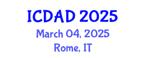 International Conference on Dementia and Alzheimer's Disease (ICDAD) March 04, 2025 - Rome, Italy
