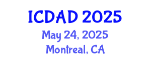 International Conference on Dementia and Alzheimer's Disease (ICDAD) May 24, 2025 - Montreal, Canada