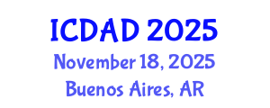 International Conference on Dementia and Alzheimer's Disease (ICDAD) November 18, 2025 - Buenos Aires, Argentina