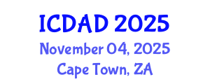 International Conference on Dementia and Alzheimer's Disease (ICDAD) November 04, 2025 - Cape Town, South Africa