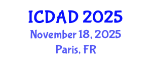 International Conference on Dementia and Alzheimer's Disease (ICDAD) November 18, 2025 - Paris, France