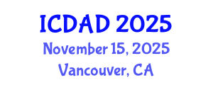 International Conference on Dementia and Alzheimer's Disease (ICDAD) November 15, 2025 - Vancouver, Canada