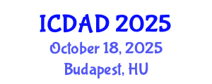 International Conference on Dementia and Alzheimer's Disease (ICDAD) October 18, 2025 - Budapest, Hungary