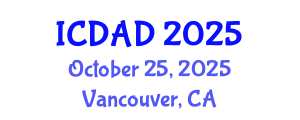 International Conference on Dementia and Alzheimer's Disease (ICDAD) October 25, 2025 - Vancouver, Canada