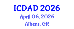 International Conference on Dementia and Alzheimer's Disease (ICDAD) April 06, 2026 - Athens, Greece International Conference on Dementia and Alzheimer's Disease (ICDAD) April 06, 2026 - Athens, Greece