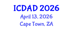 International Conference on Dementia and Alzheimer's Disease (ICDAD) April 13, 2026 - Cape Town, South Africa International Conference on Dementia and Alzheimer's Disease (ICDAD) April 13, 2026 - Cape Town, South Africa