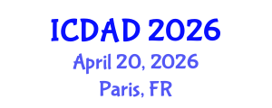 International Conference on Dementia and Alzheimer's Disease (ICDAD) April 20, 2026 - Paris, France International Conference on Dementia and Alzheimer's Disease (ICDAD) April 20, 2026 - Paris, France