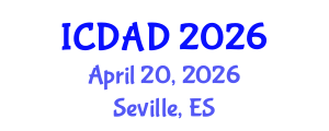 International Conference on Dementia and Alzheimer's Disease (ICDAD) April 20, 2026 - Seville, Spain International Conference on Dementia and Alzheimer's Disease (ICDAD) April 20, 2026 - Seville, Spain