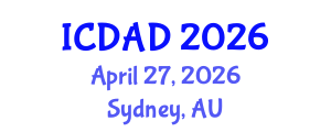 International Conference on Dementia and Alzheimer's Disease (ICDAD) April 27, 2026 - Sydney, Australia International Conference on Dementia and Alzheimer's Disease (ICDAD) April 27, 2026 - Sydney, Australia