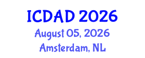 International Conference on Dementia and Alzheimer's Disease (ICDAD) August 05, 2026 - Amsterdam, Netherlands International Conference on Dementia and Alzheimer's Disease (ICDAD) August 05, 2026 - Amsterdam, Netherlands