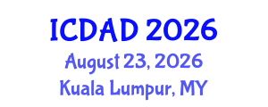 International Conference on Dementia and Alzheimer's Disease (ICDAD) August 23, 2026 - Kuala Lumpur, Malaysia International Conference on Dementia and Alzheimer's Disease (ICDAD) August 23, 2026 - Kuala Lumpur, Malaysia