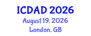 International Conference on Dementia and Alzheimer's Disease (ICDAD) August 19, 2026 - London, United Kingdom International Conference on Dementia and Alzheimer's Disease (ICDAD) August 19, 2026 - London, United Kingdom