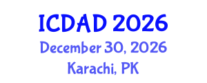 International Conference on Dementia and Alzheimer's Disease (ICDAD) December 30, 2026 - Karachi, Pakistan International Conference on Dementia and Alzheimer's Disease (ICDAD) December 30, 2026 - Karachi, Pakistan