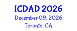 International Conference on Dementia and Alzheimer's Disease (ICDAD) December 09, 2026 - Toronto, Canada International Conference on Dementia and Alzheimer's Disease (ICDAD) December 09, 2026 - Toronto, Canada