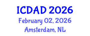 International Conference on Dementia and Alzheimer's Disease (ICDAD) February 02, 2026 - Amsterdam, Netherlands International Conference on Dementia and Alzheimer's Disease (ICDAD) February 02, 2026 - Amsterdam, Netherlands
