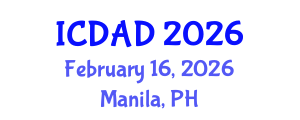 International Conference on Dementia and Alzheimer's Disease (ICDAD) February 16, 2026 - Manila, Philippines International Conference on Dementia and Alzheimer's Disease (ICDAD) February 16, 2026 - Manila, Philippines