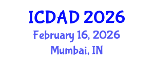 International Conference on Dementia and Alzheimer's Disease (ICDAD) February 16, 2026 - Mumbai, India International Conference on Dementia and Alzheimer's Disease (ICDAD) February 16, 2026 - Mumbai, India
