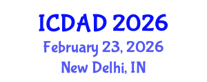 International Conference on Dementia and Alzheimer's Disease (ICDAD) February 23, 2026 - New Delhi, India International Conference on Dementia and Alzheimer's Disease (ICDAD) February 23, 2026 - New Delhi, India