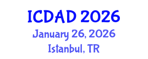 International Conference on Dementia and Alzheimer's Disease (ICDAD) January 26, 2026 - Istanbul, Turkey International Conference on Dementia and Alzheimer's Disease (ICDAD) January 26, 2026 - Istanbul, Turkey