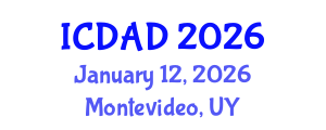 International Conference on Dementia and Alzheimer's Disease (ICDAD) January 12, 2026 - Montevideo, Uruguay International Conference on Dementia and Alzheimer's Disease (ICDAD) January 12, 2026 - Montevideo, Uruguay