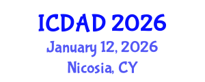 International Conference on Dementia and Alzheimer's Disease (ICDAD) January 12, 2026 - Nicosia, Cyprus International Conference on Dementia and Alzheimer's Disease (ICDAD) January 12, 2026 - Nicosia, Cyprus