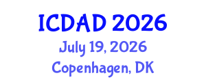 International Conference on Dementia and Alzheimer's Disease (ICDAD) July 19, 2026 - Copenhagen, Denmark International Conference on Dementia and Alzheimer's Disease (ICDAD) July 19, 2026 - Copenhagen, Denmark